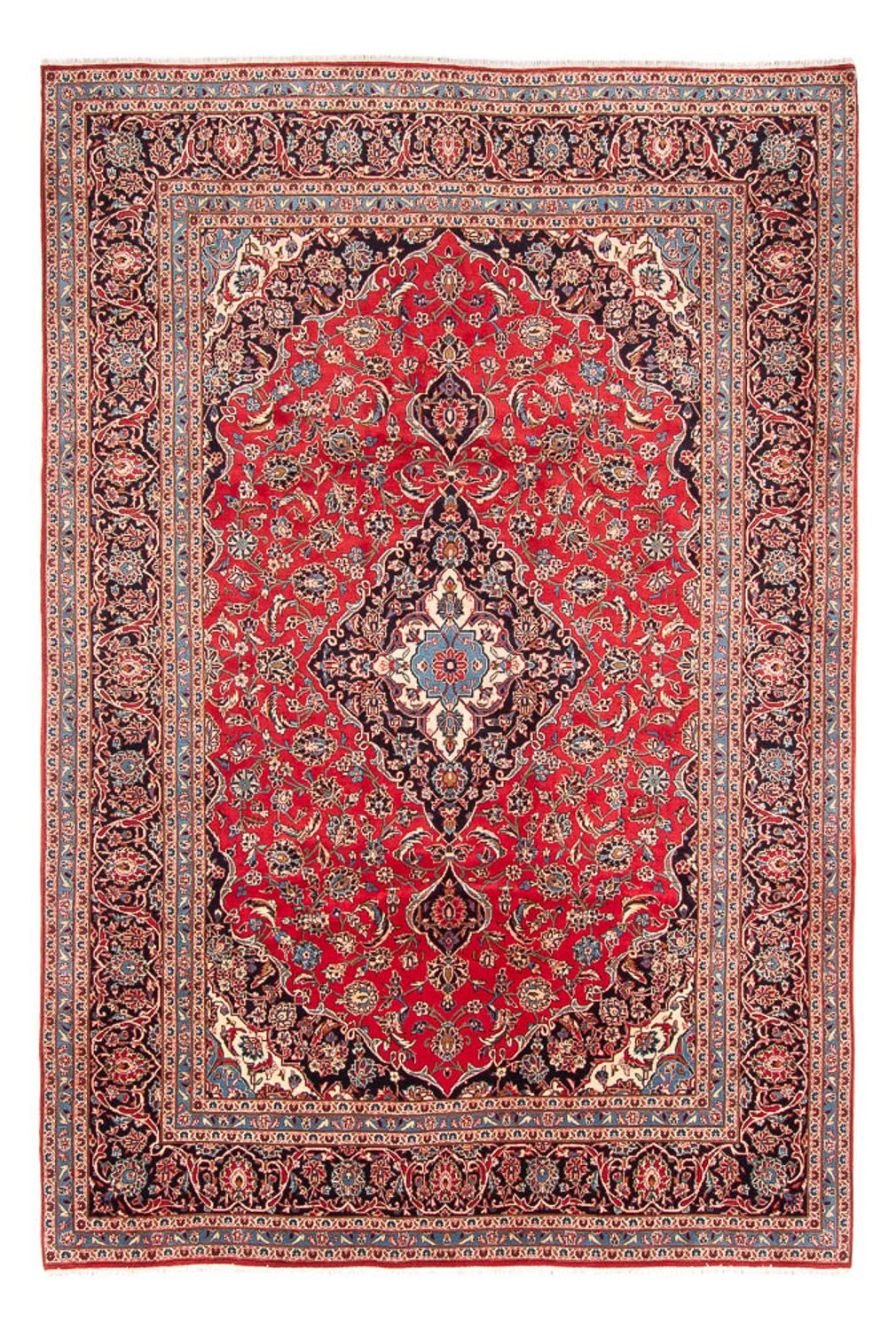 Perser Rug - Keshan - 348 x 245 cm - red