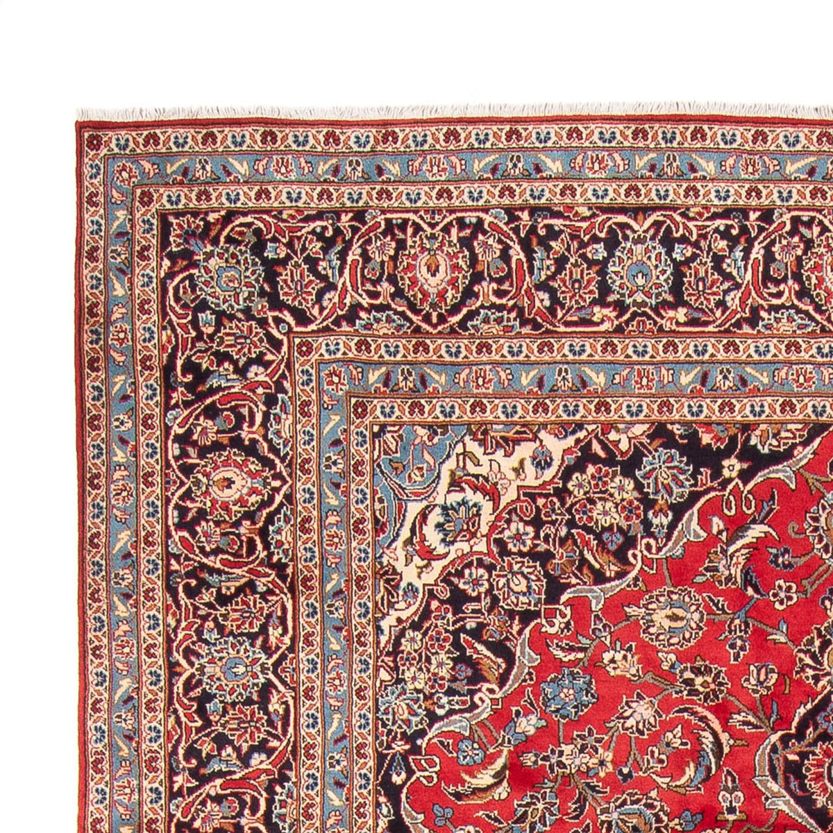Perser Rug - Keshan - 348 x 245 cm - red