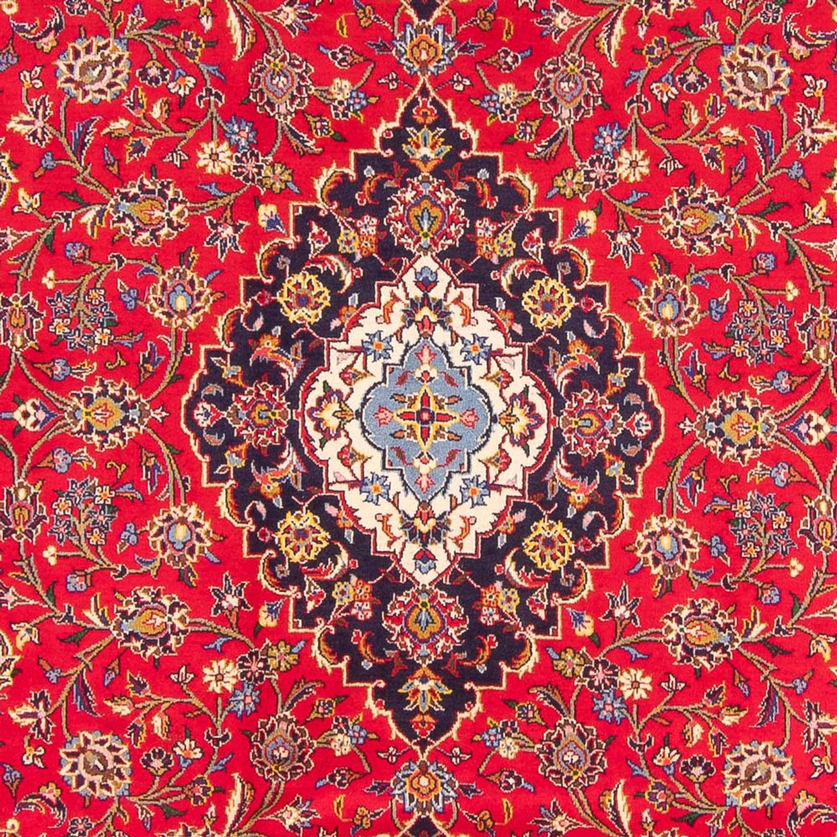 Perser Rug - Keshan - 346 x 247 cm - red