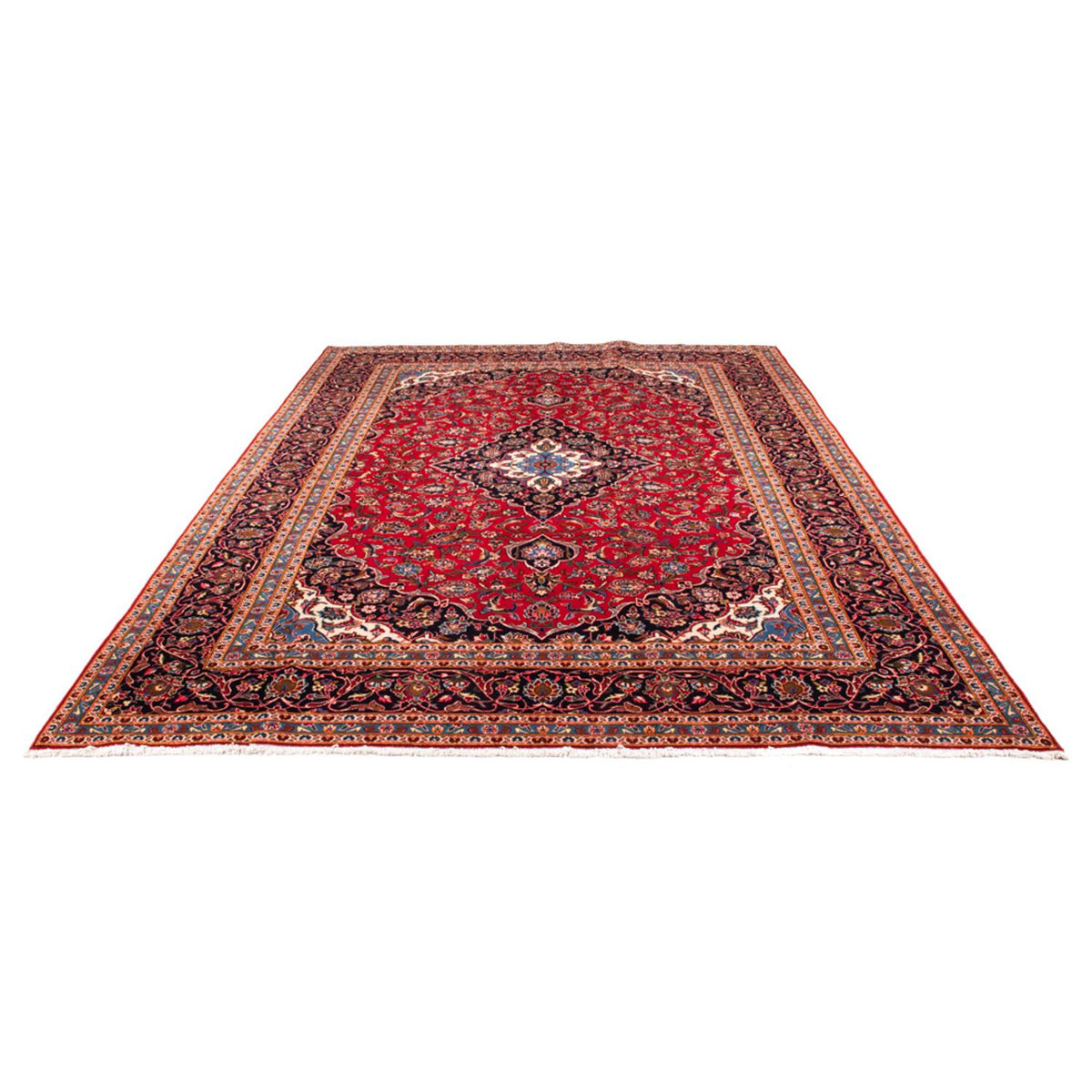 Perser Rug - Keshan - 350 x 245 cm - red