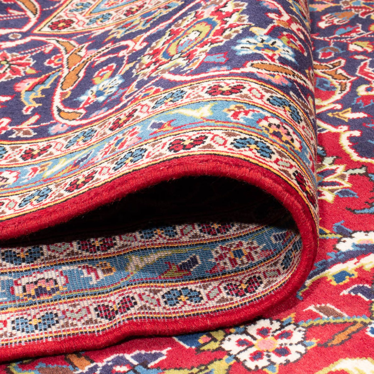 Perser Rug - Keshan - 348 x 247 cm - red