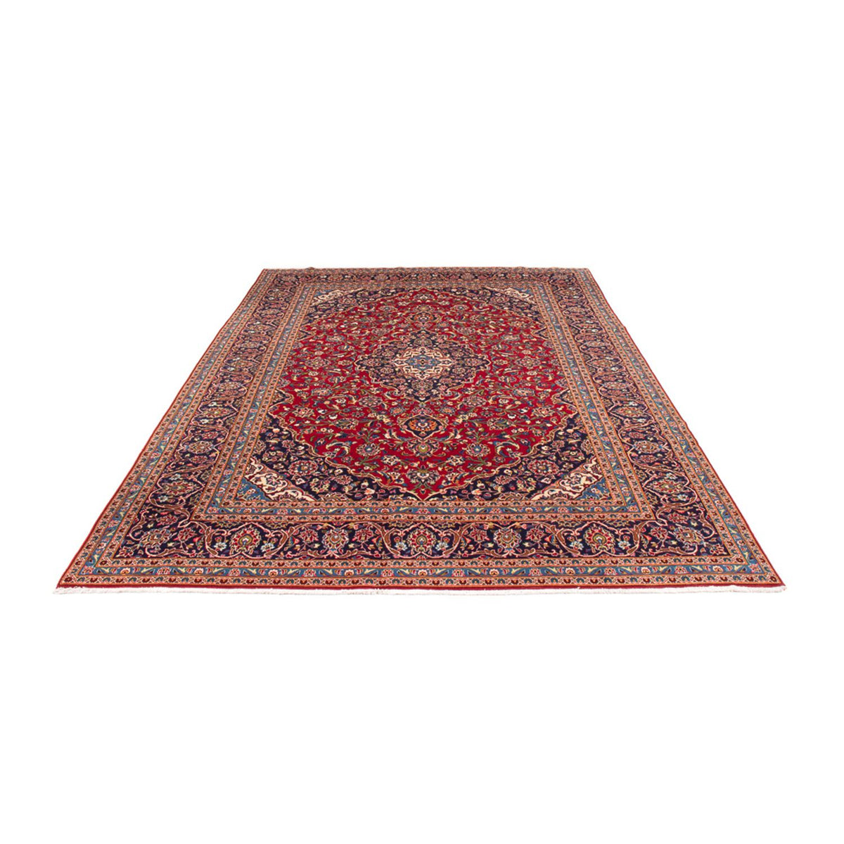 Perser Rug - Keshan - 348 x 247 cm - red