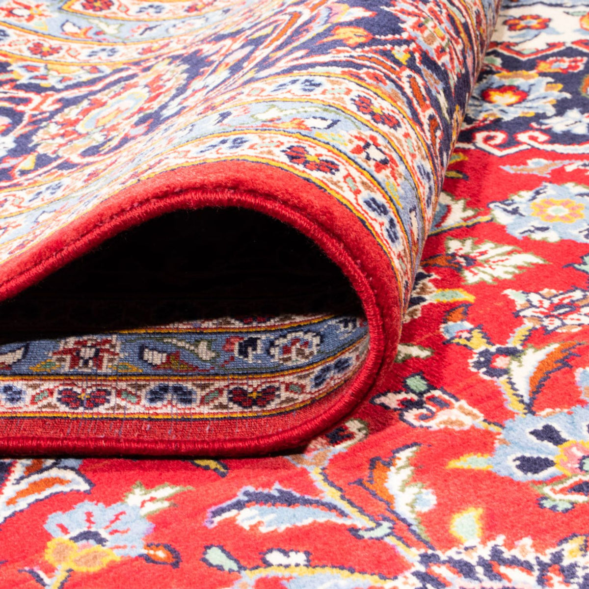 Perser Rug - Keshan - 349 x 247 cm - red