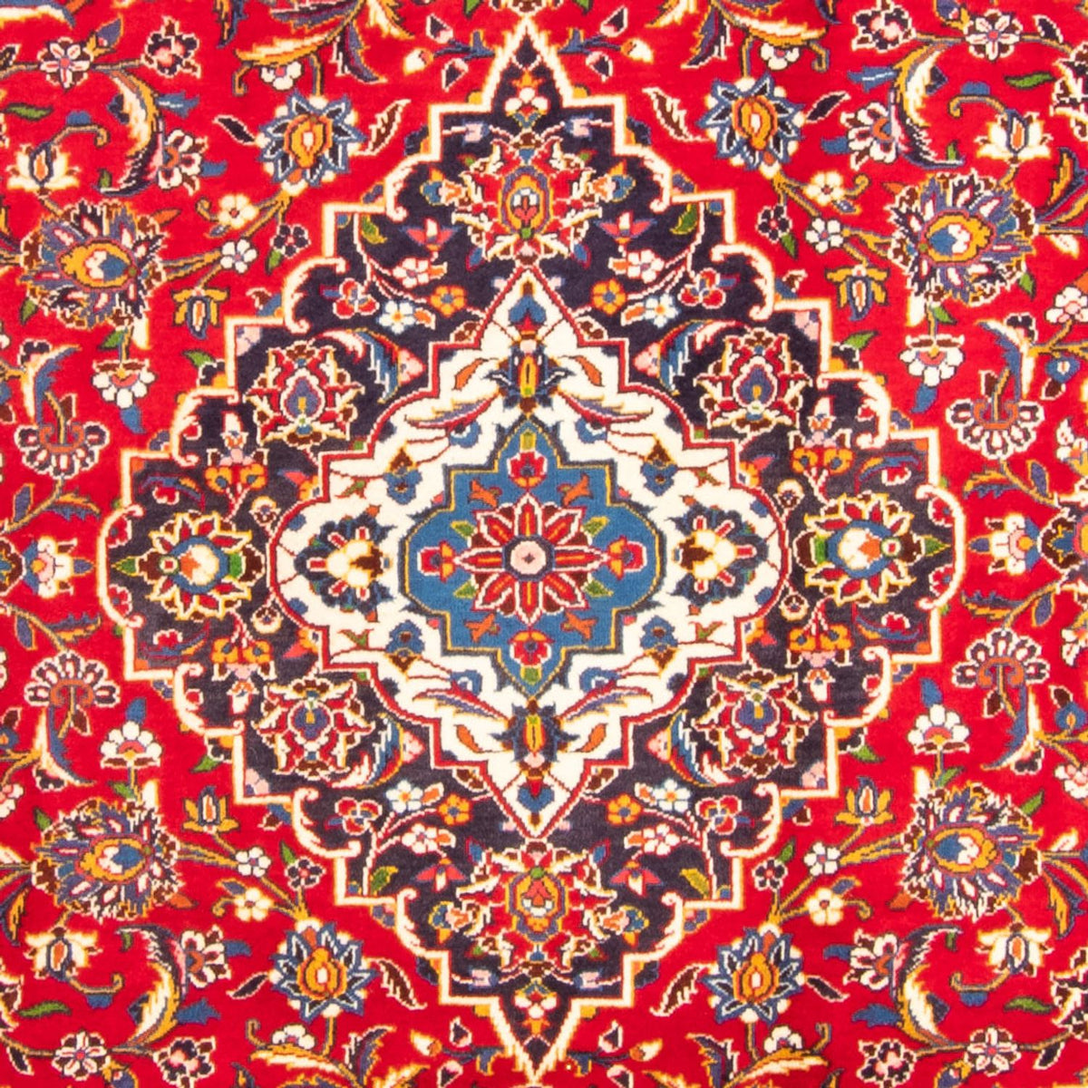 Perser Rug - Keshan - 348 x 248 cm - red