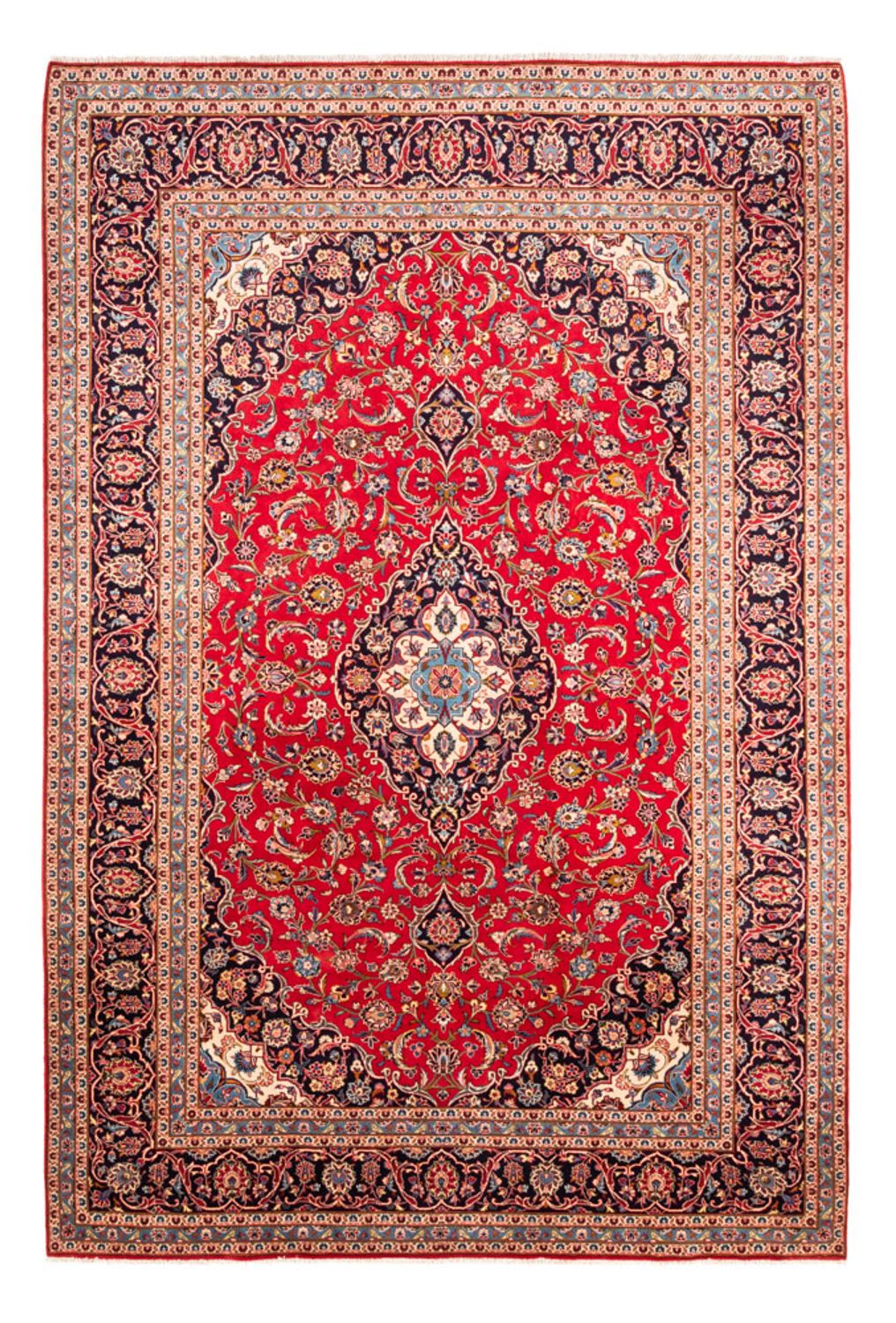 Perser Rug - Keshan - 354 x 245 cm - red
