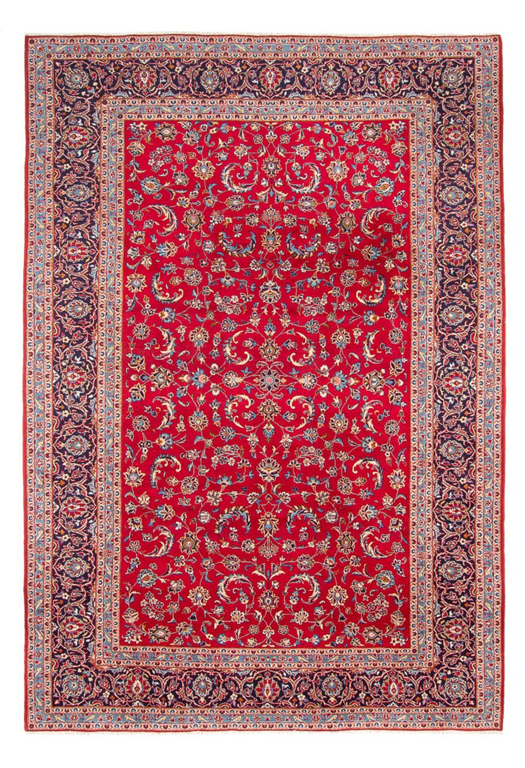 Perser Rug - Keshan - 358 x 243 cm - red