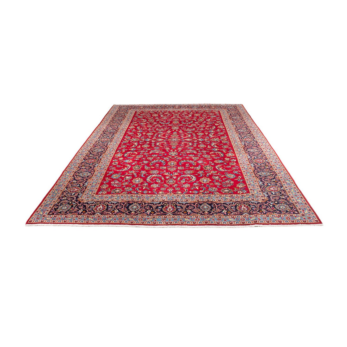 Perser Rug - Keshan - 358 x 243 cm - red