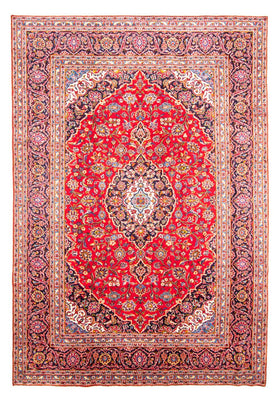 Perser Rug - Keshan - 355 x 246 cm - red