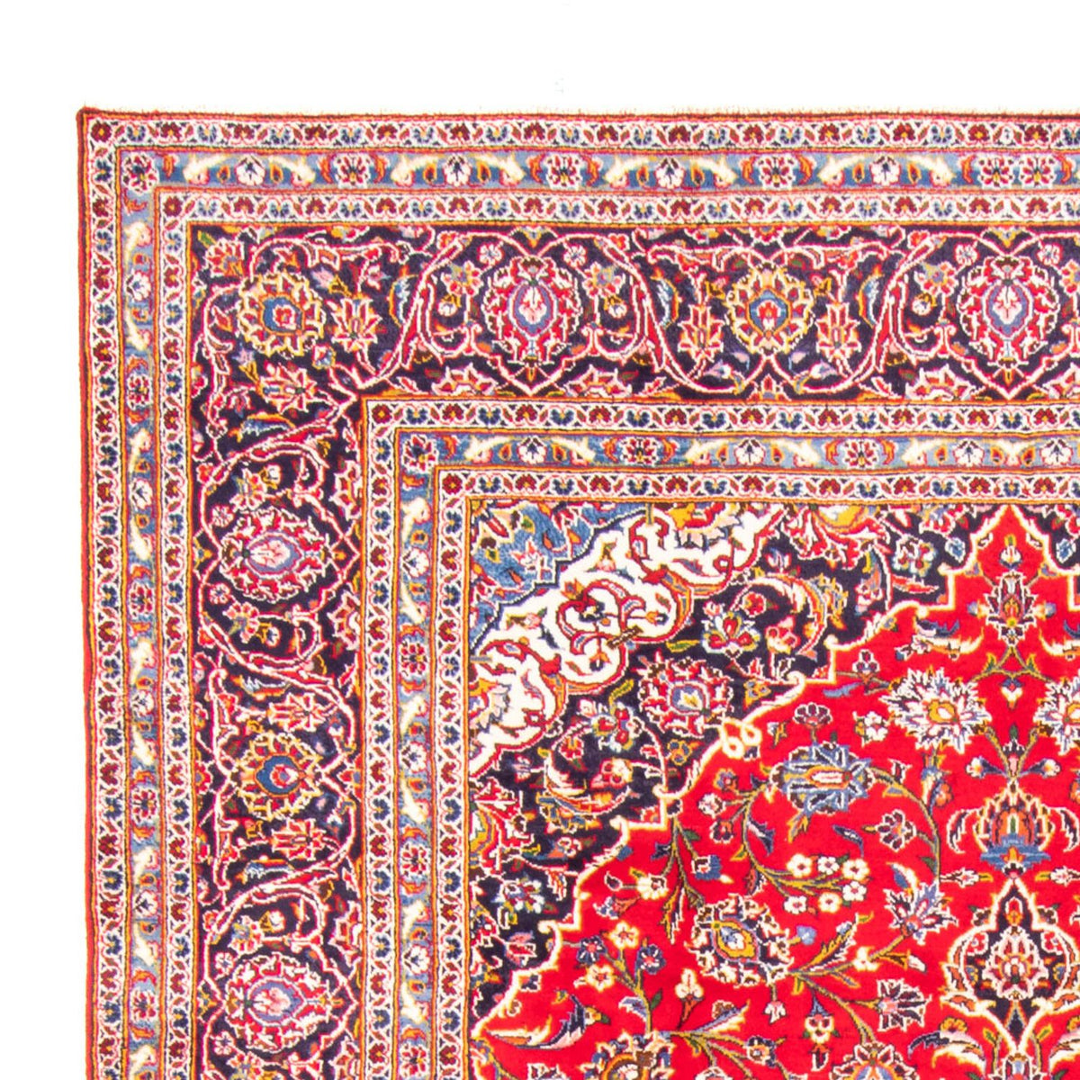 Perser Rug - Keshan - 355 x 246 cm - red