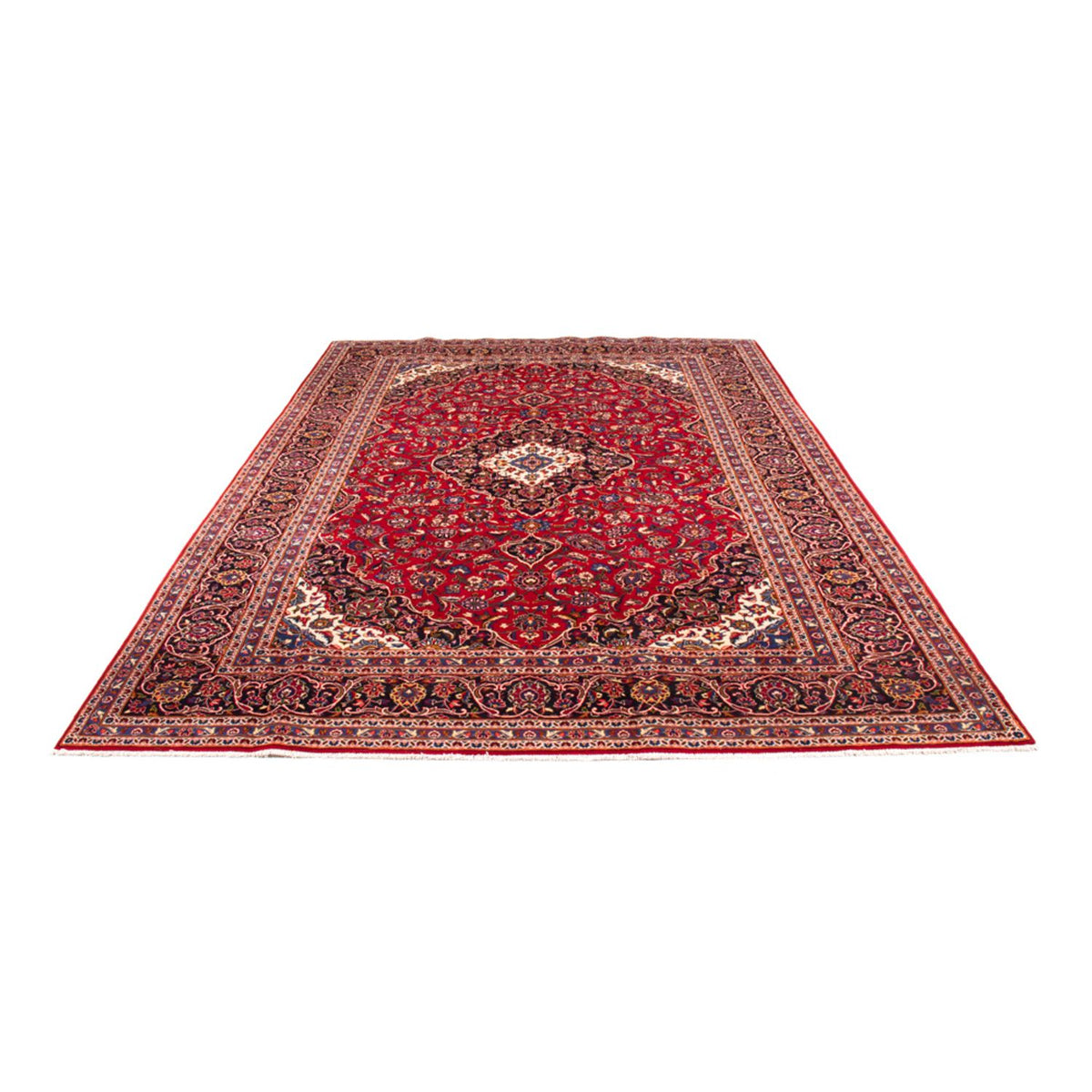 Perser Rug - Keshan - 358 x 244 cm - red