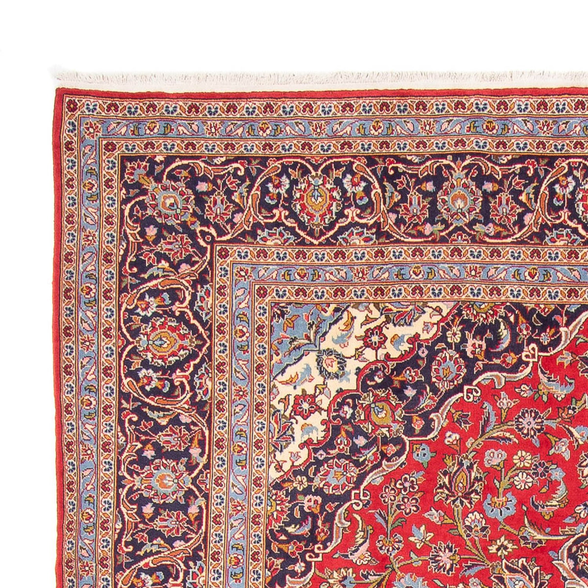 Perser Rug - Keshan - 350 x 250 cm - red