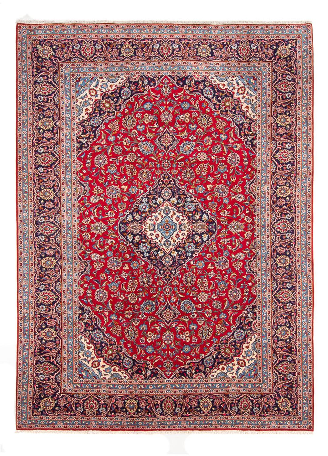 Perser Rug - Keshan - 350 x 250 cm - red