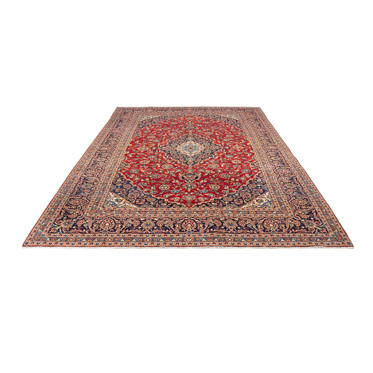 Perser Rug - Keshan - 353 x 250 cm - red