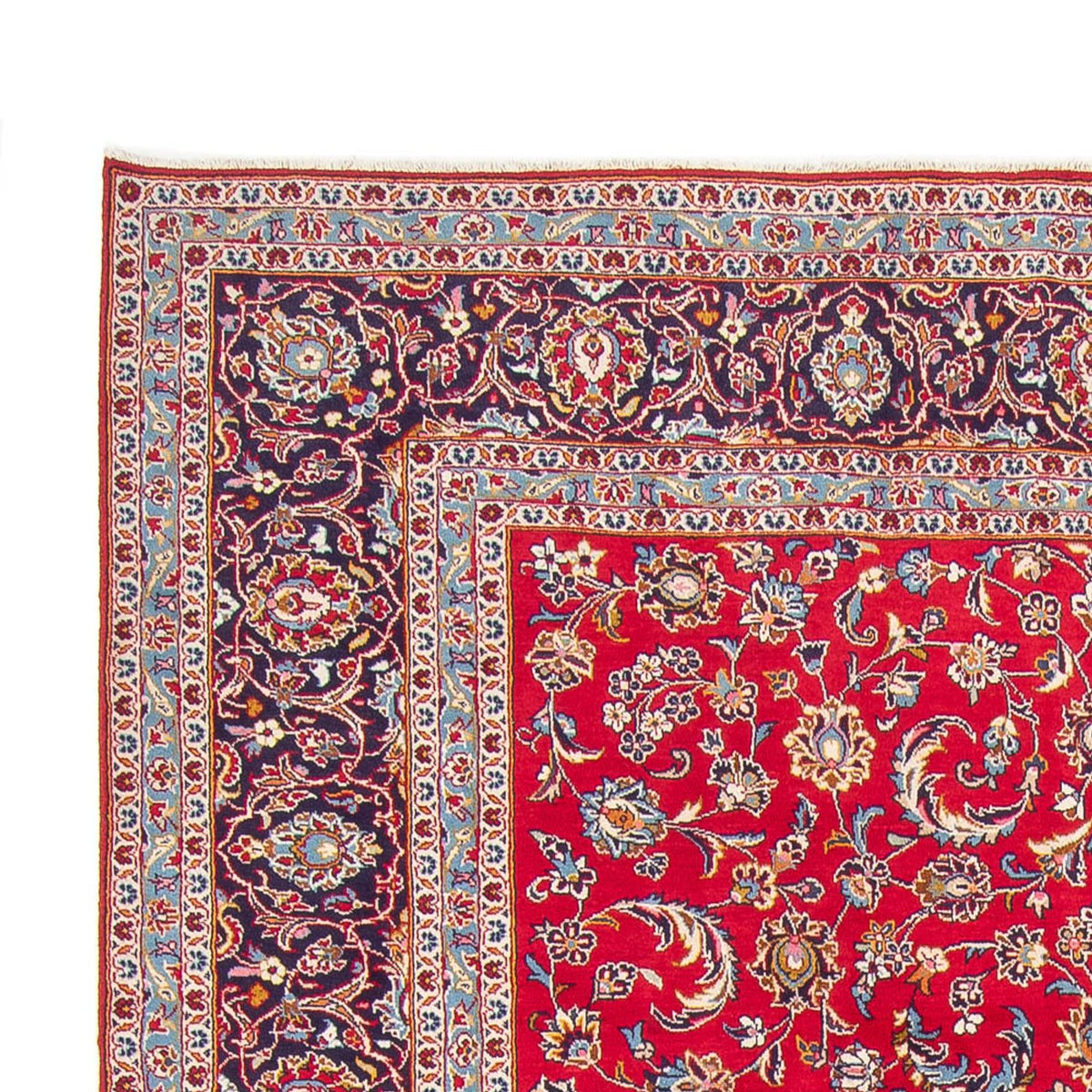 Perser Rug - Keshan - 358 x 248 cm - red
