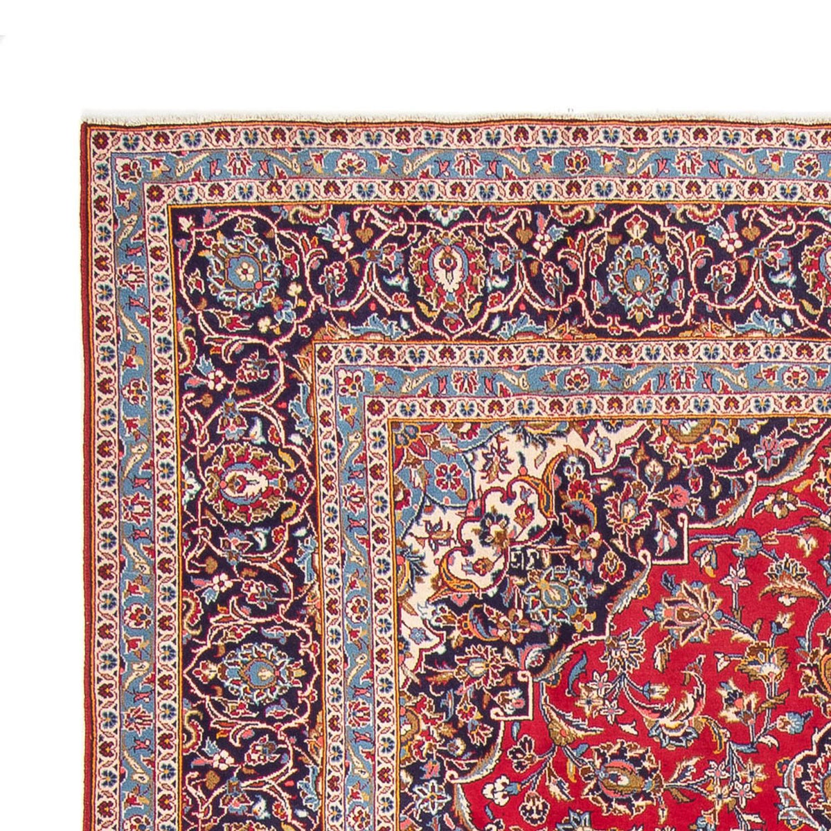 Perser Rug - Keshan - 360 x 247 cm - red
