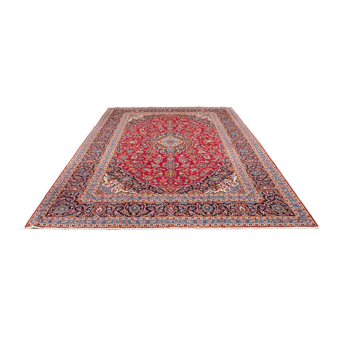 Perser Rug - Keshan - 360 x 247 cm - red