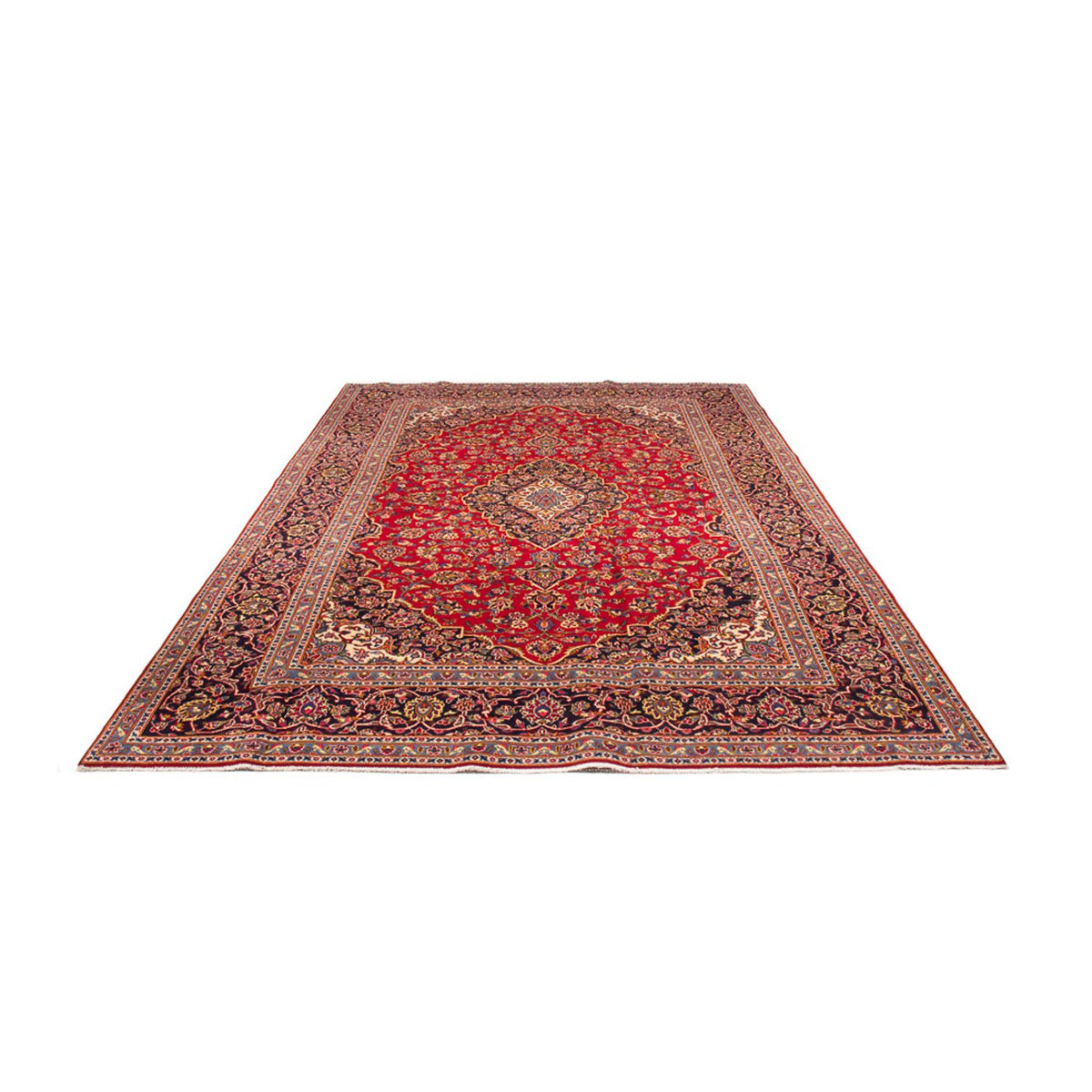Perser Rug - Keshan - 365 x 244 cm - red