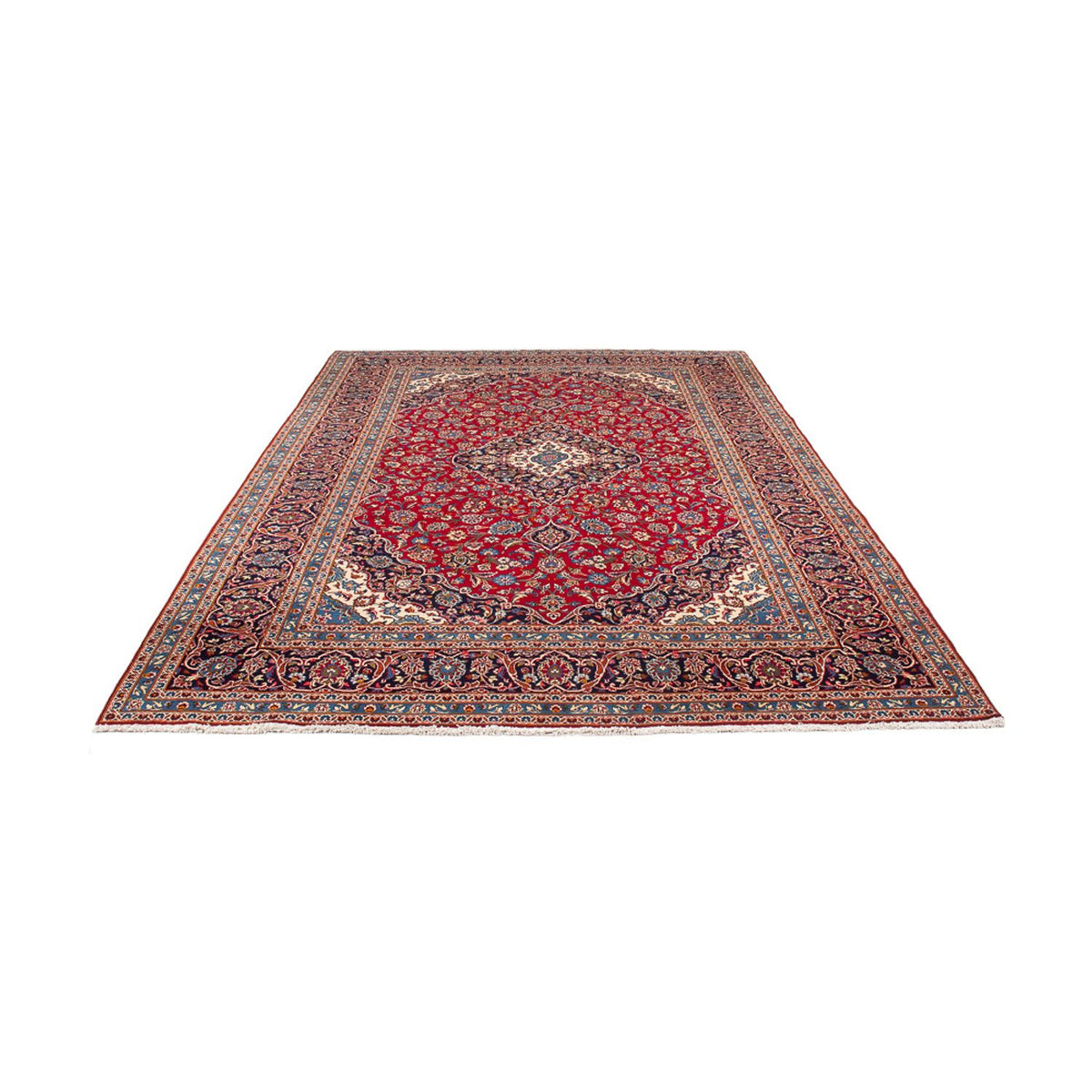 Perser Rug - Keshan - 360 x 248 cm - red