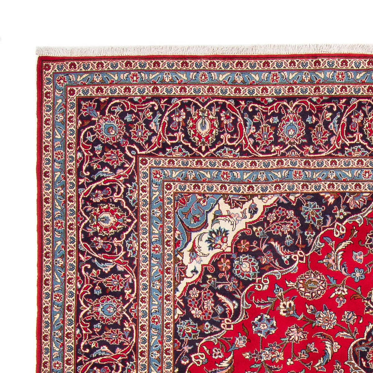 Perser Rug - Keshan - 365 x 247 cm - red