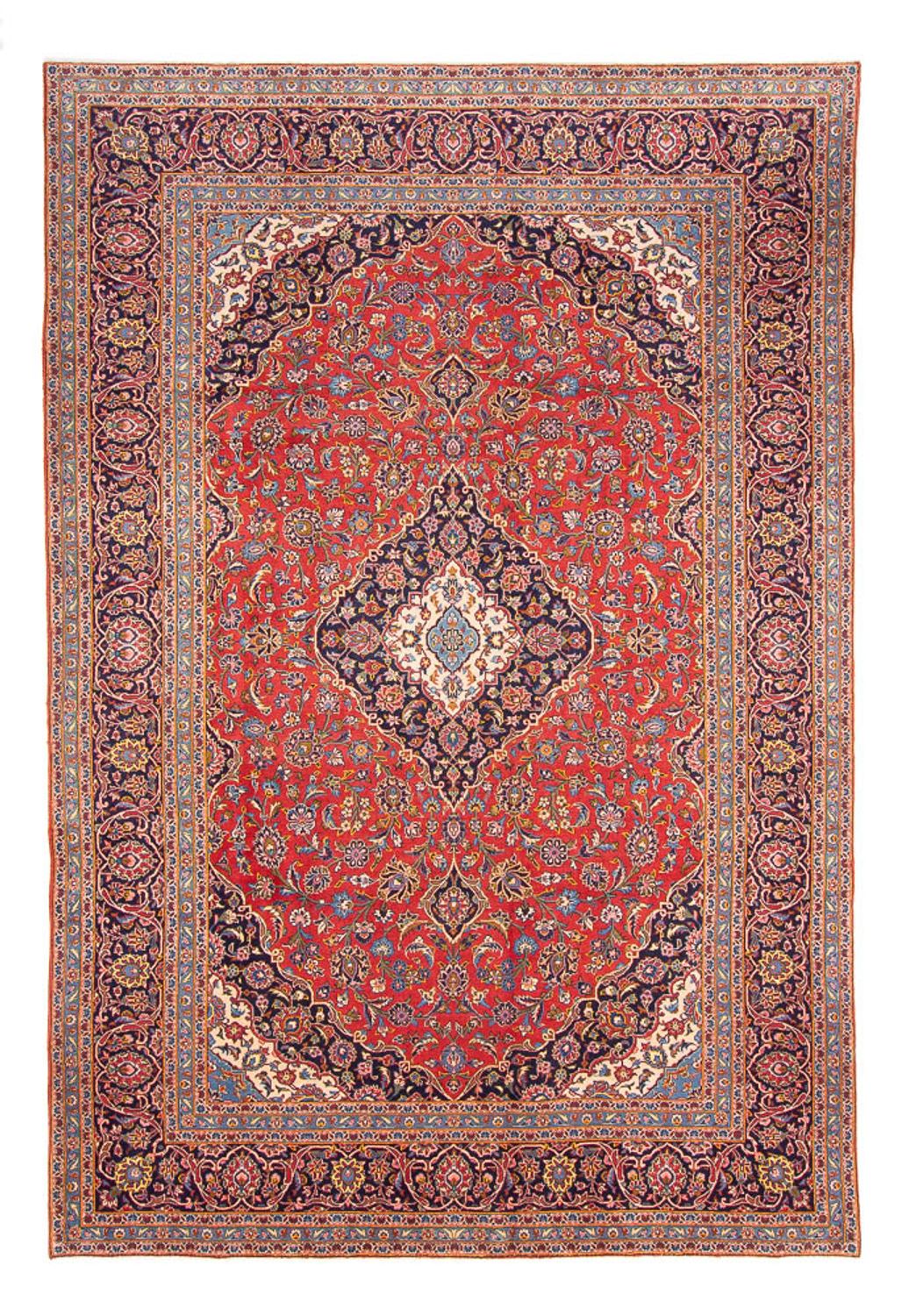 Perser Rug - Keshan - 362 x 252 cm - red