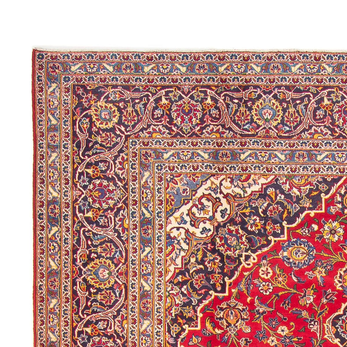 Perser Rug - Keshan - 372 x 248 cm - red