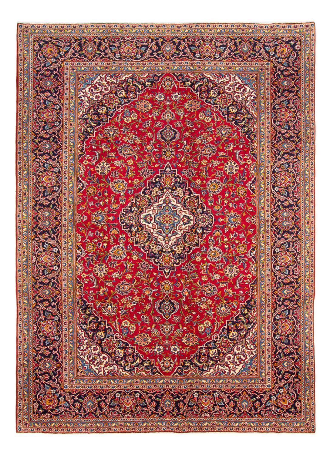 Perser Rug - Keshan - 350 x 264 cm - red