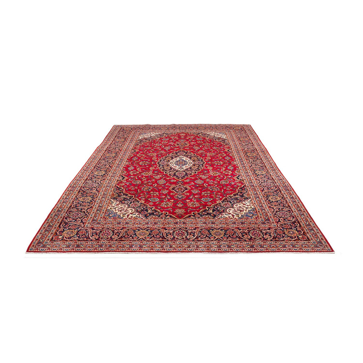 Perser Rug - Keshan - 362 x 256 cm - red