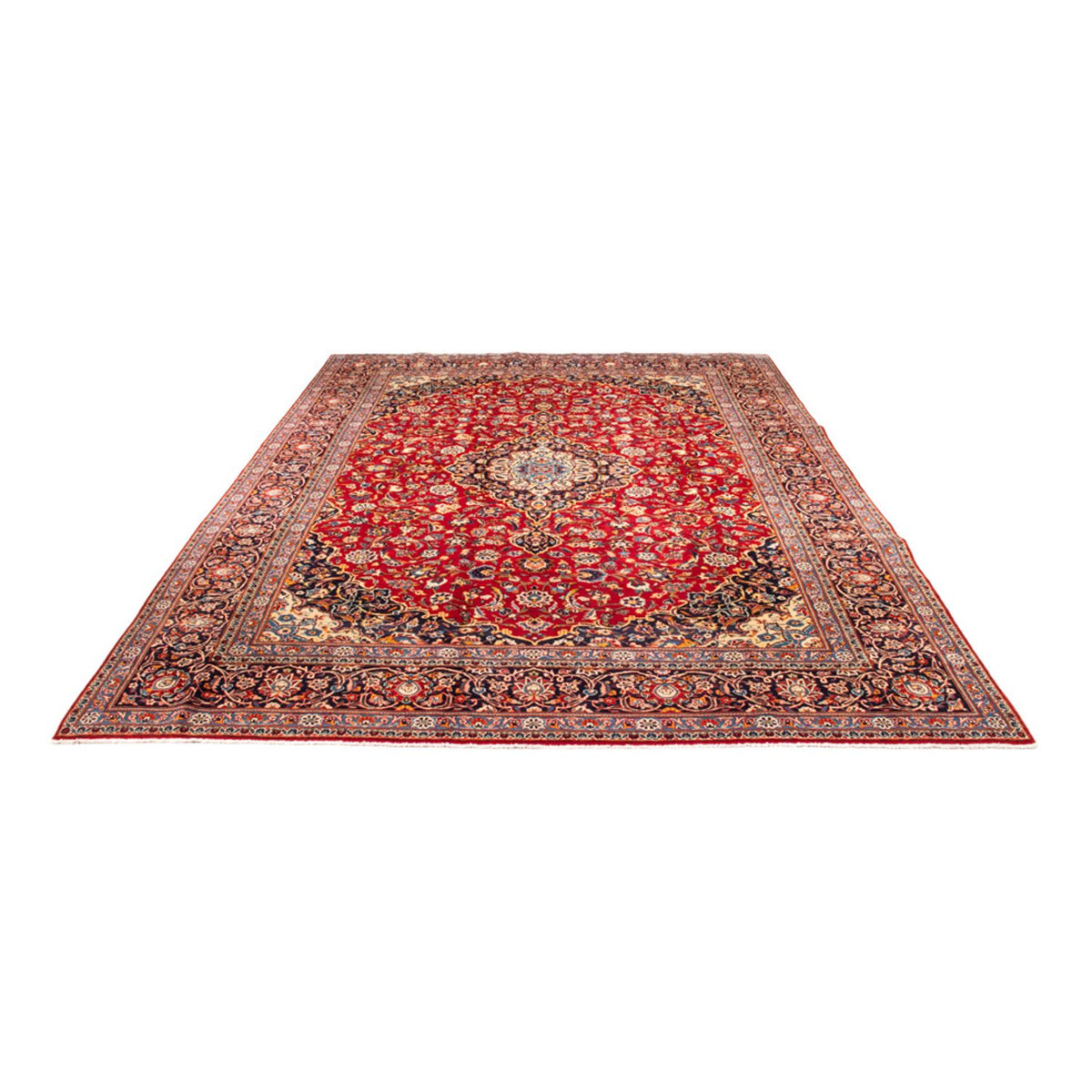 Perser Rug - Keshan - 359 x 260 cm - red