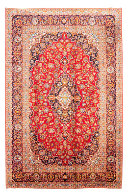 Perser Rug - Keshan - 380 x 248 cm - red