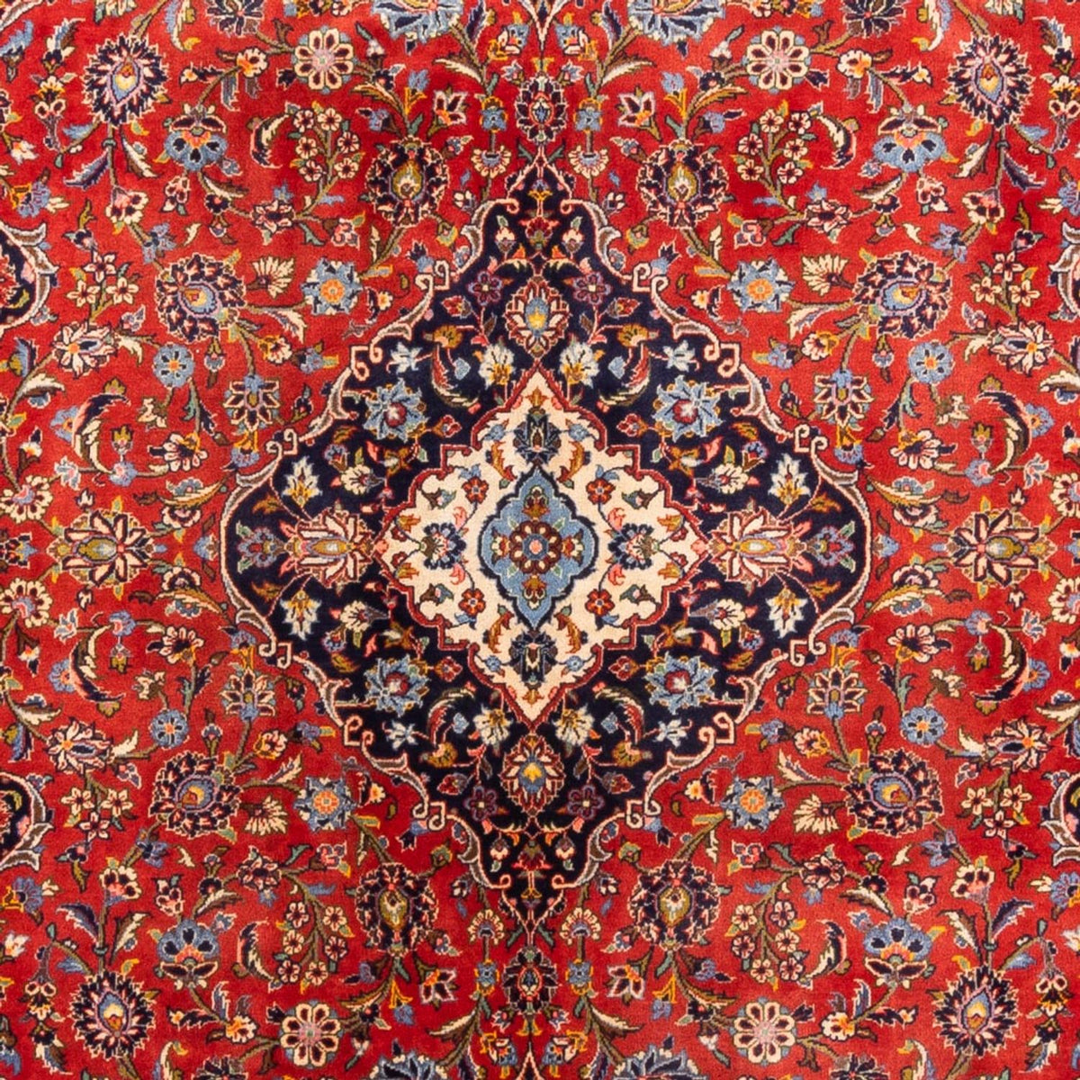 Perser Rug - Keshan - 380 x 248 cm - red