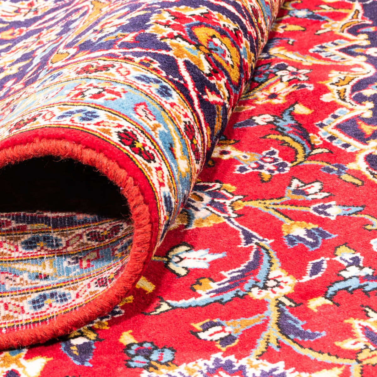 Perser Rug - Keshan - 380 x 248 cm - red