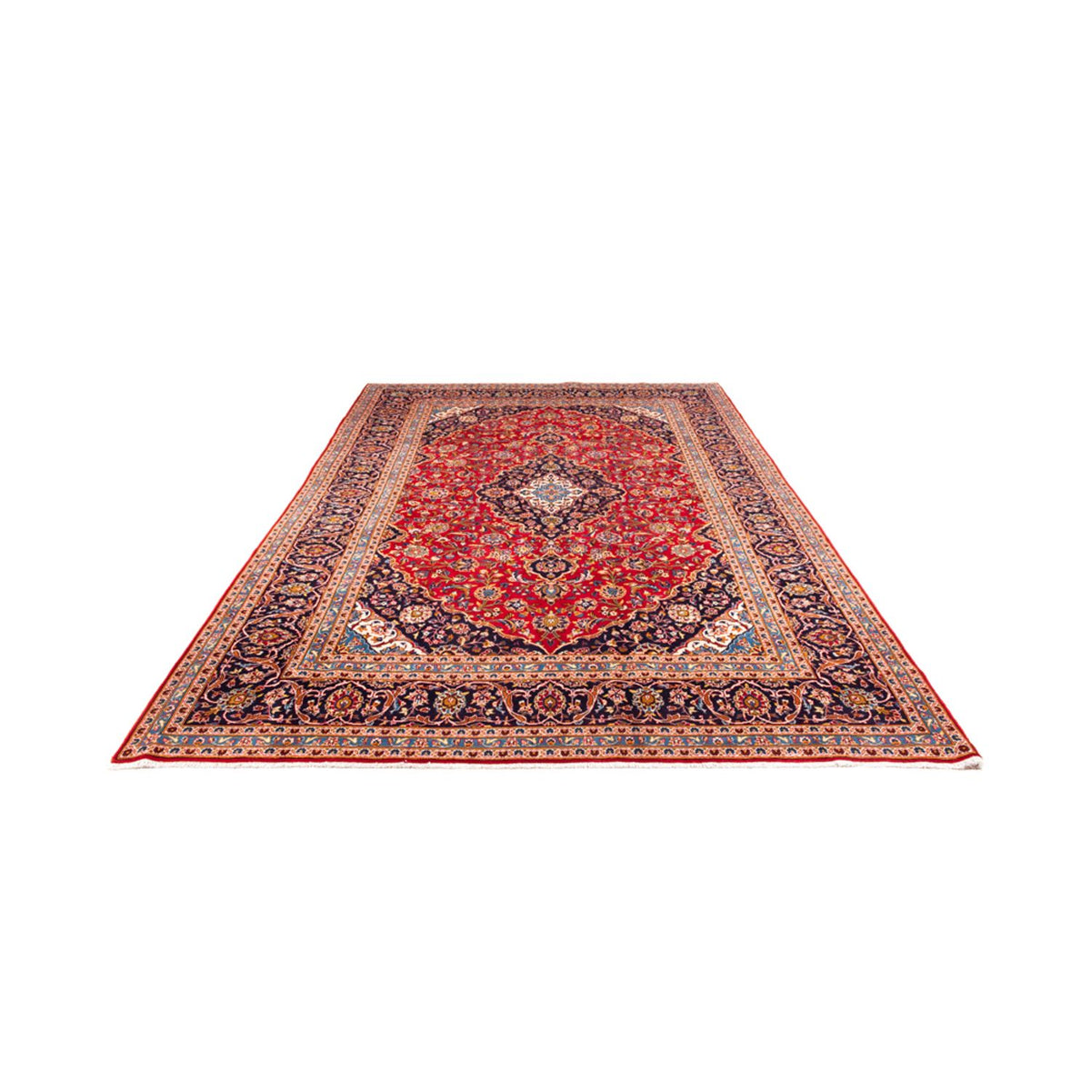 Perser Rug - Keshan - 380 x 248 cm - red