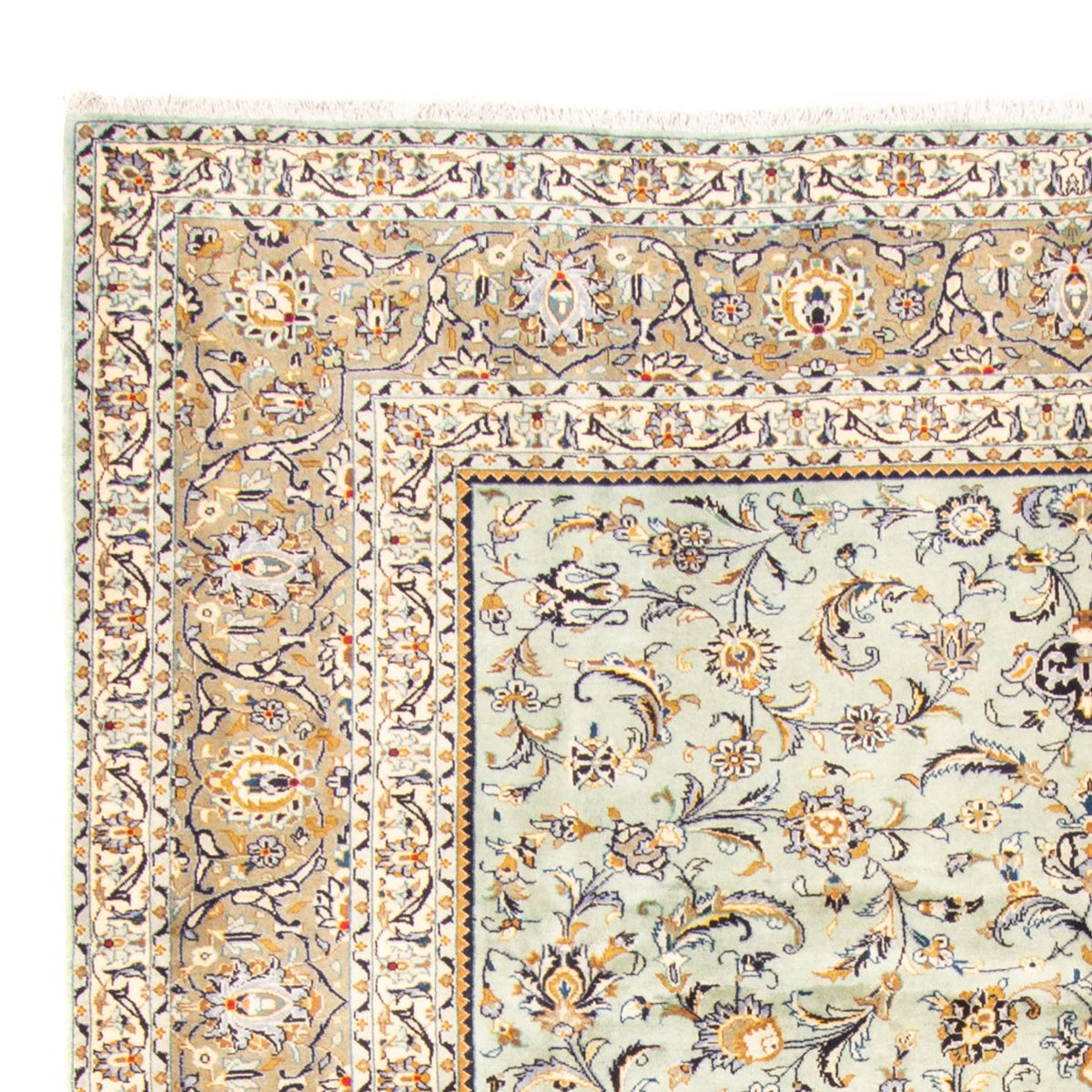 Perser Rug - Keshan - 356 x 265 cm - beige