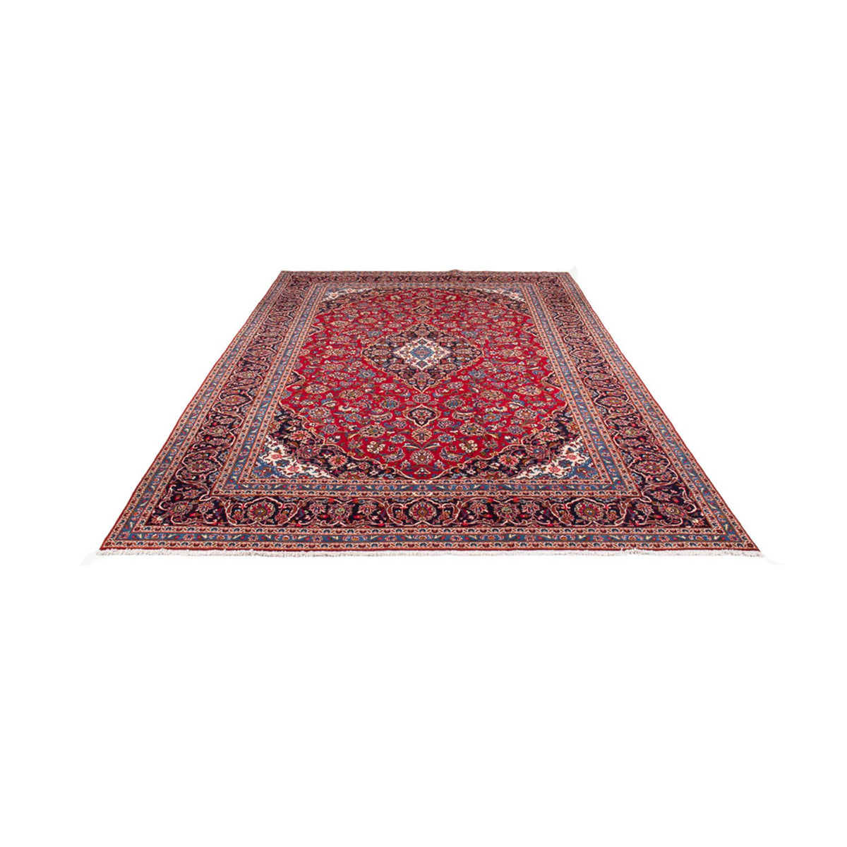 Perser Rug - Keshan - 378 x 250 cm - red