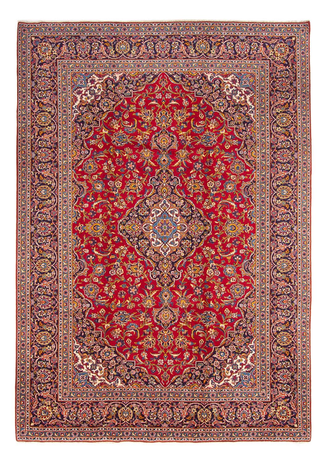 Perser Rug - Keshan - 365 x 260 cm - red
