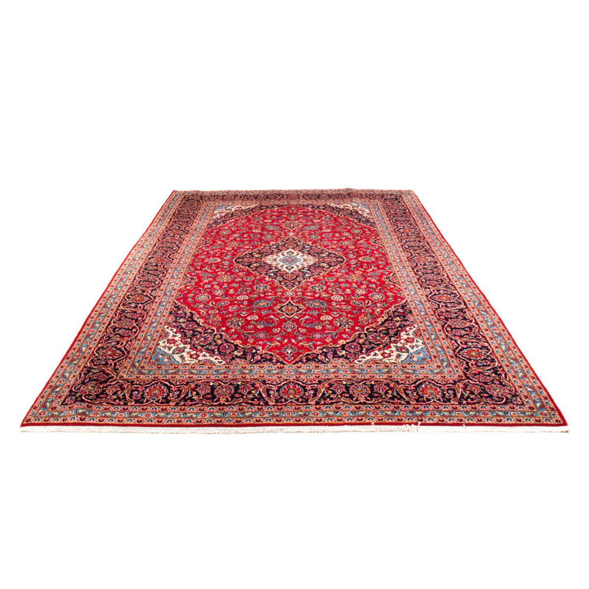 Perser Rug - Keshan - 370 x 258 cm - red