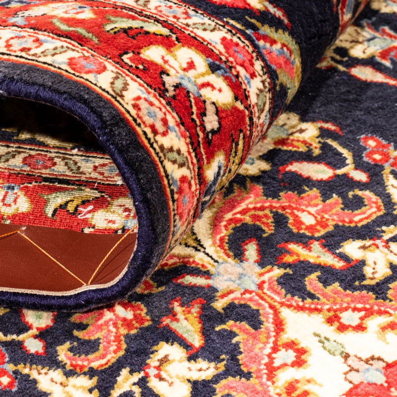 Runner Perser Rug - Ghom - 217 x 63 cm - dark blue