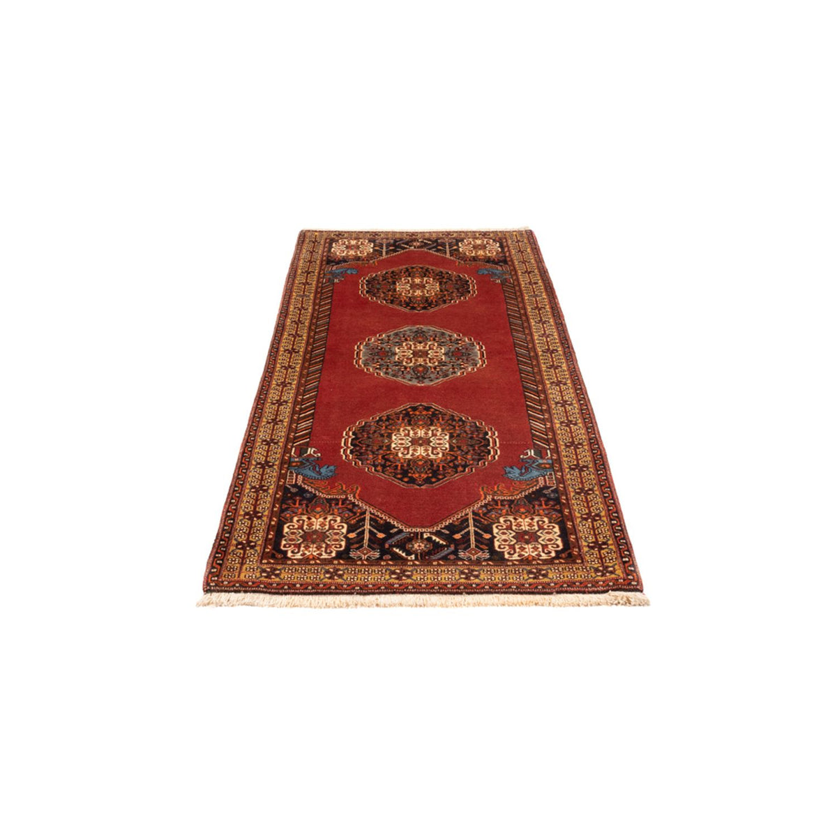Runner Perser Rug - Nomadic - 207 x 84 cm - red