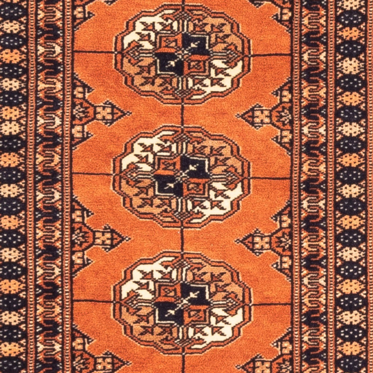 Runner Turkaman Rug - 193 x 52 cm - orange