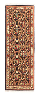 Runner Perser Rug - Ghom - 160 x 53 cm - dark blue