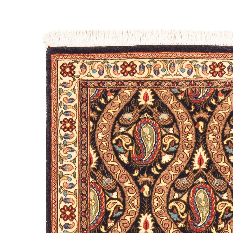 Runner Perser Rug - Ghom - 160 x 53 cm - dark blue