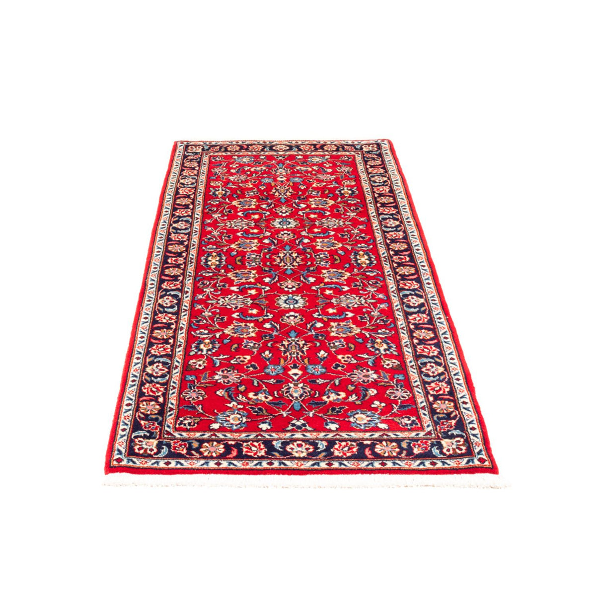 Runner Perser Rug - Keshan - 190 x 72 cm - red