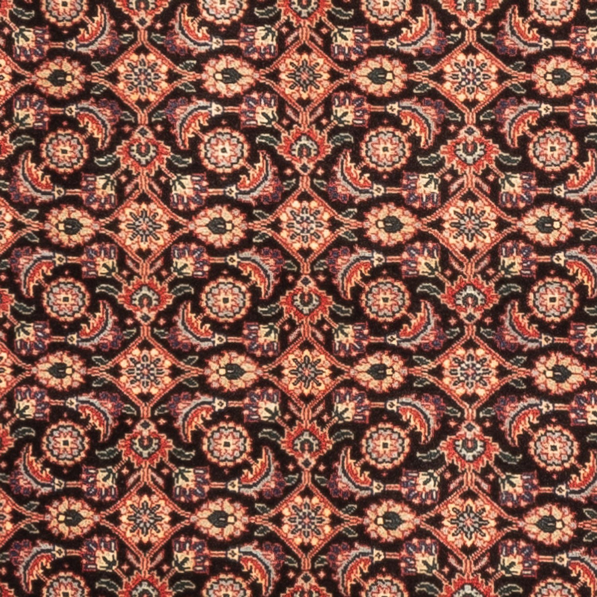 Runner Perser Rug - Tabriz - Royal - 200 x 68 cm - dark blue