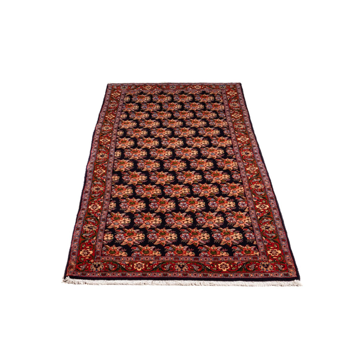 Runner Perser Rug - Bidjar - 204 x 73 cm - dark blue