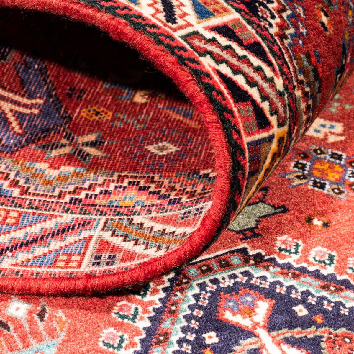 Runner Perser Rug - Nomadic - 200 x 84 cm - red