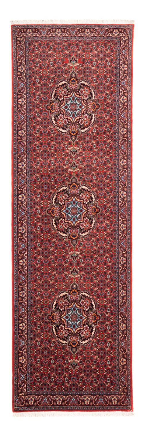 Runner Perser Rug - Bidjar - 226 x 75 cm - red
