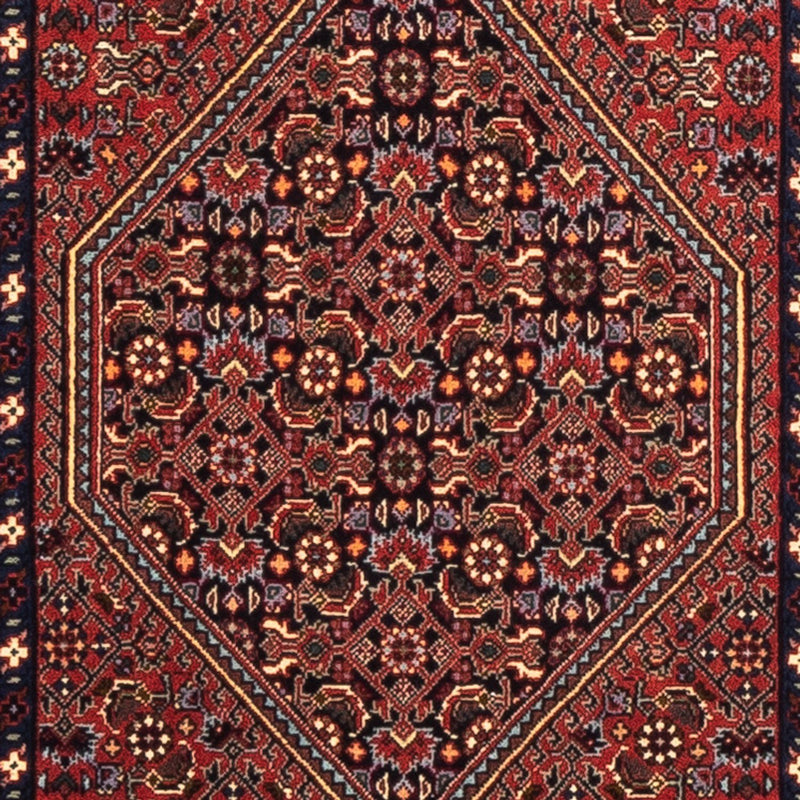 Runner Perser Rug - Bidjar - 214 x 62 cm - red