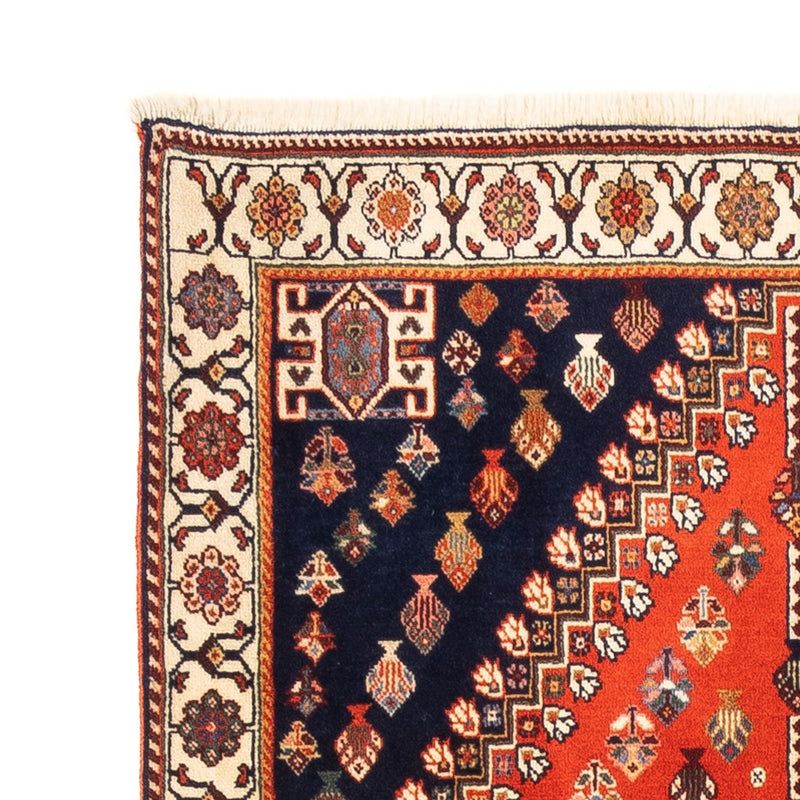 Runner Gabbeh Rug - Kashkuli Perser - 200 x 85 cm - red