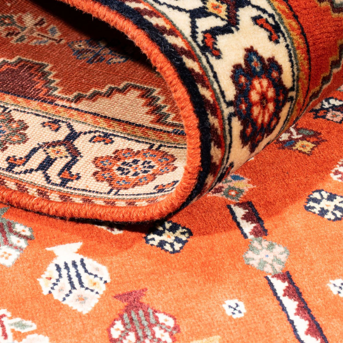 Runner Gabbeh Rug - Kashkuli Perser - 200 x 85 cm - red