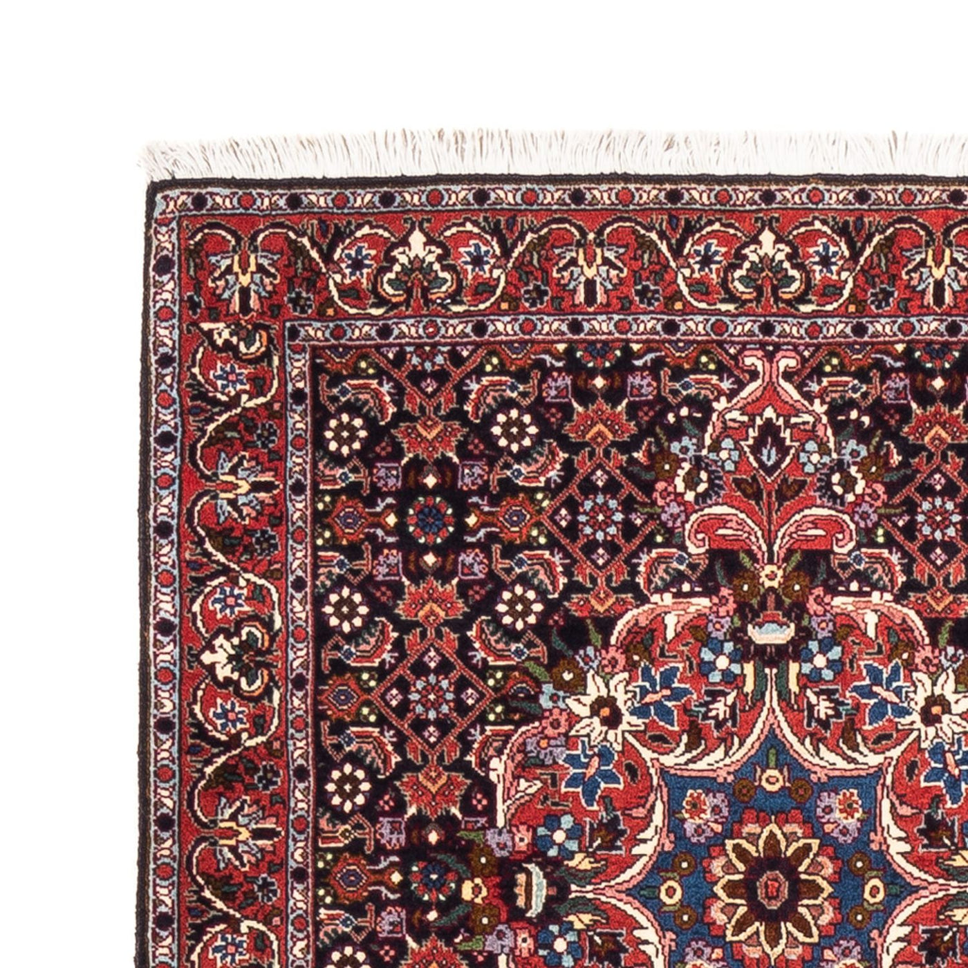 Runner Perser Rug - Bidjar - 200 x 76 cm - dark blue